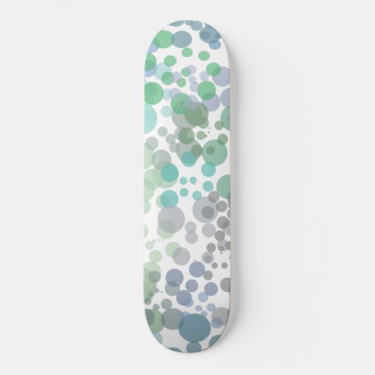 Ocean Spray Water Druppelt Waterverf Art Persoonlijk Skateboard (Voorkant)