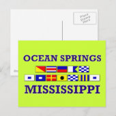 Ocean Springs Briefkaart (Voorkant / Achterkant)