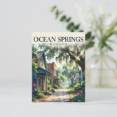 Ocean Springs VS Briefkaart (Staand voorkant)