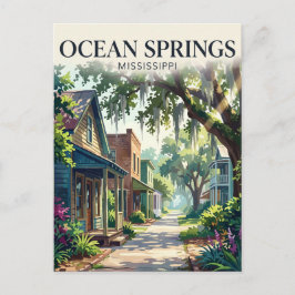 Ocean Springs VS Briefkaart