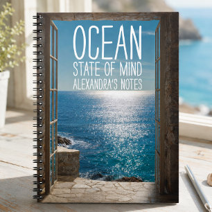 Ocean Staat van Geest Gepersonaliseerde Notities Notitieboek
