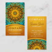 Ocean Star Mandala 2 Visitekaartje (Voorkant / Achterkant)