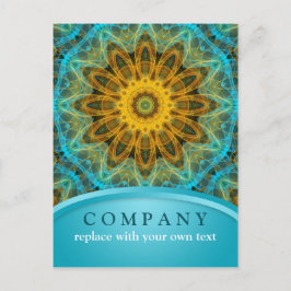 Ocean Star Mandala Briefkaart