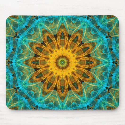 Ocean Star Mandala Muismat (Voorkant)