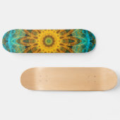 Ocean Star Mandala Skateboard (Horizontaal)
