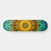 Ocean Star Mandala Skateboard (Horizontaal)