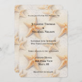 Ocean Starfish Beach bruiloft Kaart (Voorkant / Achterkant)