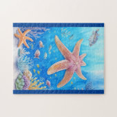 Ocean Starfish Legpuzzel (Horizontaal)