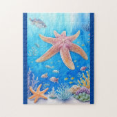 Ocean Starfish Legpuzzel (Verticaal)