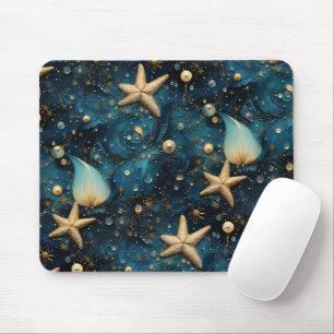 Ocean Starfish Pattern Muismat