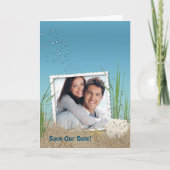 Ocean Starfish Save the Date Aankondiging (Voorkant)