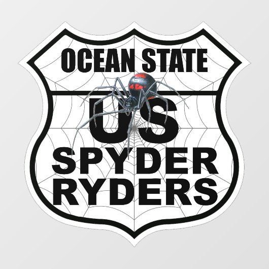 Ocean State Hoofdstuk - Decal Hoofdstuk Logo (Vel)