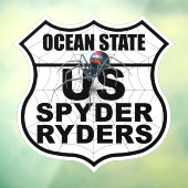 Ocean State Hoofdstuk - Decal Hoofdstuk Logo (Vel 3)