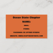 Ocean State Hoofdstuk - Visitekaartjes 2 (Achterkant)