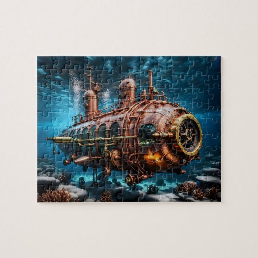 Ocean Steampunk Puzzel (Horizontaal)