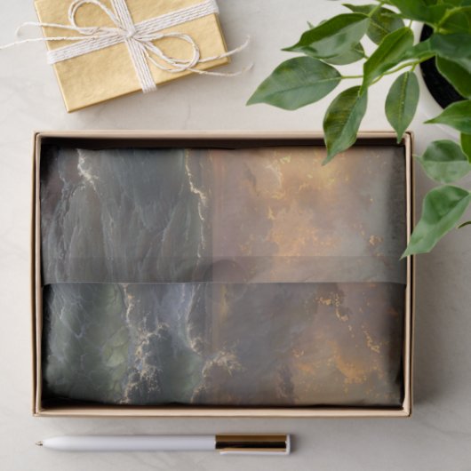 Ocean Storm Moody Landschapsschilderij Decoupage Tissuepapier (Geschenk)