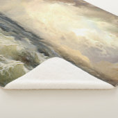 Ocean Storm Waves Fleece Deken (3/4)