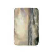 Ocean Storm Waves Fleece Deken Badmat (Voorkant Verticaal)