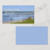 Ocean strand op Cape Cod Bay Visitekaartje (Voorkant / Achterkant)