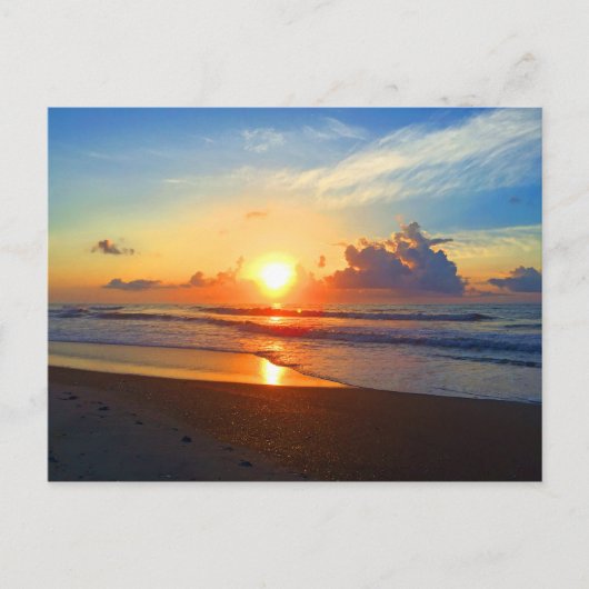 Ocean Sun Briefkaart (Voorkant)