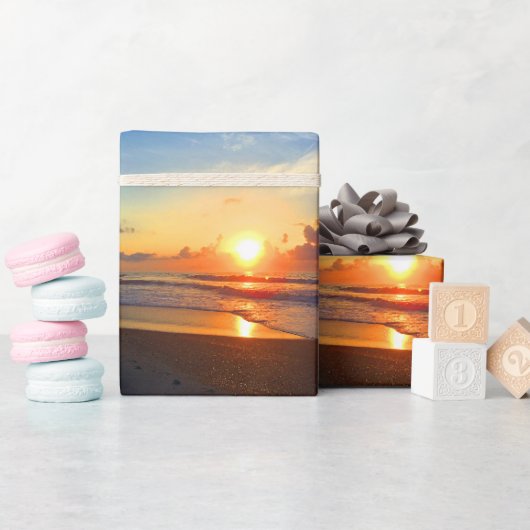 Ocean Sun Cadeaupapier (Baby Shower)