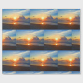Ocean Sun Cadeaupapier (Vlak)