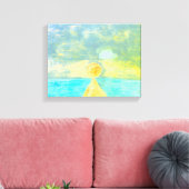 Ocean Sun Canvas (Insitu (Woonkamer))