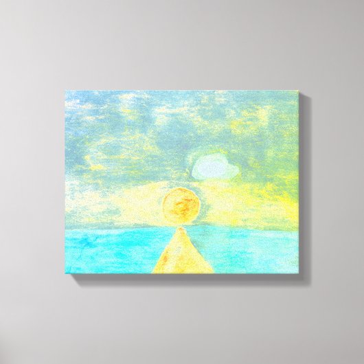 Ocean Sun Canvas (Voorkant)