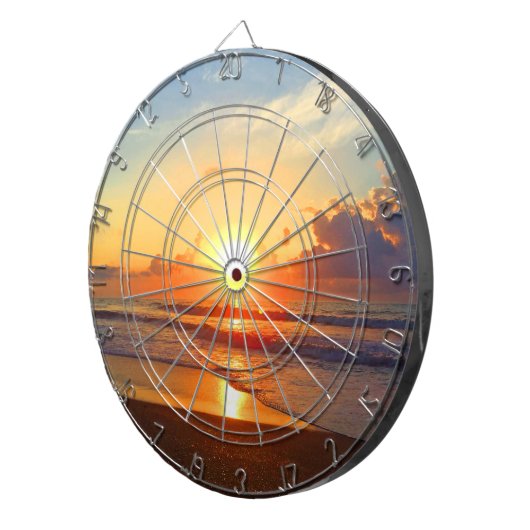 Ocean Sun Dartbord (Voorkant Rechts)