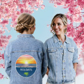 Ocean, Sun en Zee Turtle Vakantie Denim Jacket