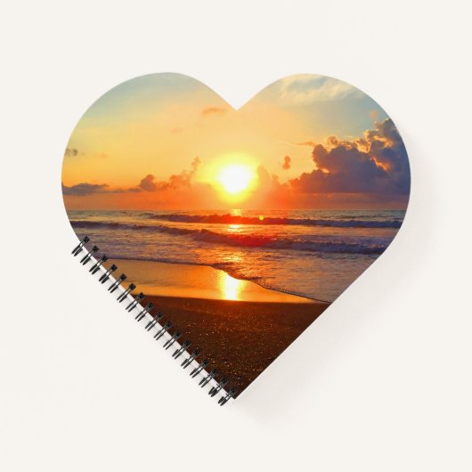 Ocean Sun Poster Notitieboek (Voorkant)