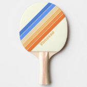  Ocean Sun Stripes met naam Tafeltennisbatje (Voorkant)