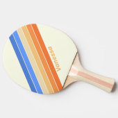  Ocean Sun Stripes met naam Tafeltennisbatje (Zijkant)