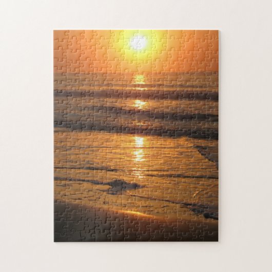 "Ocean Sunrise" 10x14 Foto Puzzle Legpuzzel (Verticaal)