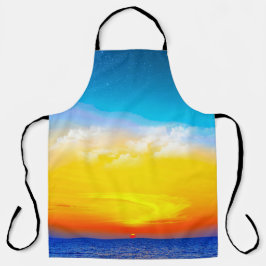 Ocean Sunrise Apron Schort