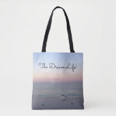 Ocean Sunrise Beach Tote Bag (Voorkant)