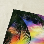 Ocean Sunrise Beach Towel Strandlaken (In situ)