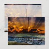 Ocean Sunrise Briefkaart (Voorkant / Achterkant)
