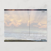 Ocean Sunrise Briefkaart (Achterkant)