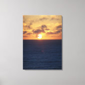 Ocean Sunrise Canvas Afdruk (Voorkant)