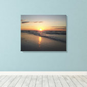 Ocean Sunrise Canvas Afdruk (Insitu (Houten vloer))