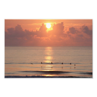 Ocean Sunrise - Daytona Beach, FL Foto Afdruk