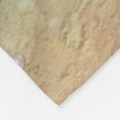 Ocean Sunrise en Swimming Zee Turtles Fleece Deken (Hoek)