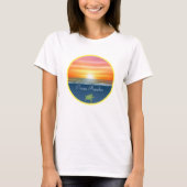 Ocean Sunrise en Turtle T-shirt (Voorkant)