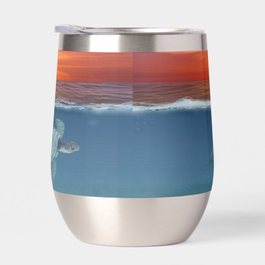 Ocean Sunrise en Zee Turtles (Rechts)