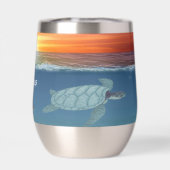 Ocean Sunrise en Zee Turtles (Achterkant)