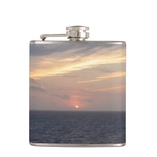 Ocean Sunrise Flask Heupfles (Voorkant)