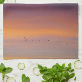 Ocean Sunrise Flight Theedoek