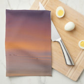 Ocean Sunrise Flight Theedoek (Quarter Fold)