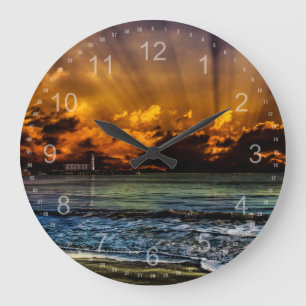 Ocean Sunrise Grote Klok